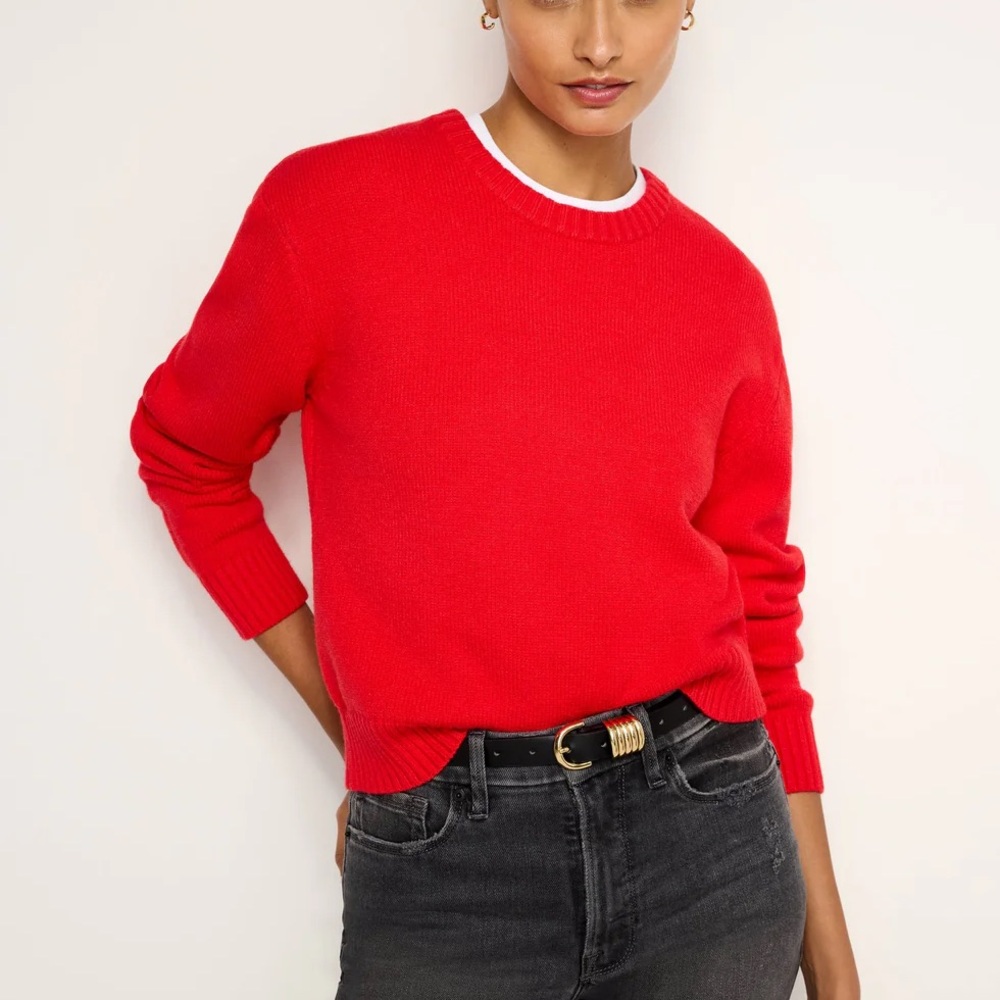 Women's Red Sweater